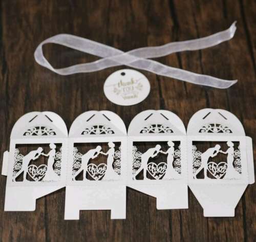 Wedding Thank You Gift Boxes - 10`s (Small)
