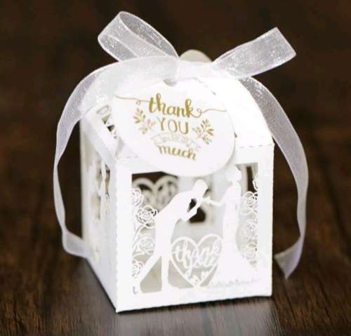 Wedding Thank You Gift Boxes - 10`s (Small)
