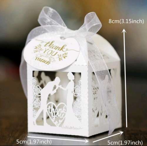 Wedding Thank You Gift Boxes - 10`s (Small)