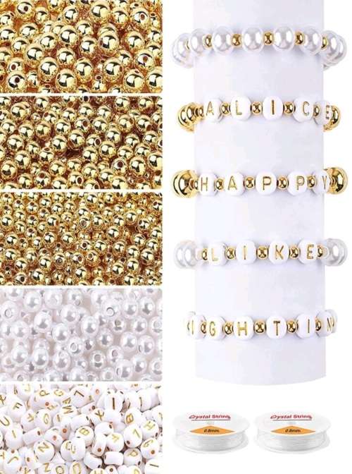 900 Plus pcs DIY Fashionable Beads - for Necklace & Jewelry Making