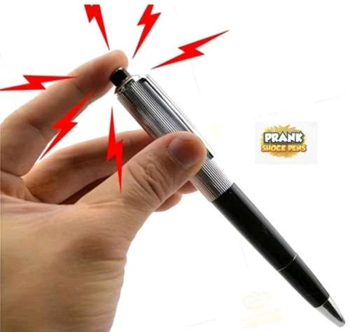 Prank Shock Writeable Pen - Joke Fun Pen