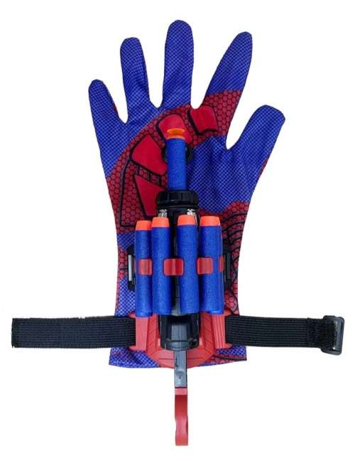 Spiderman Web Shooter Toy For Kids (20 Darts)play Launcher