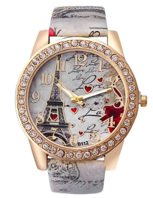Beautiful Paris Fashion Analogue Wrist Watch