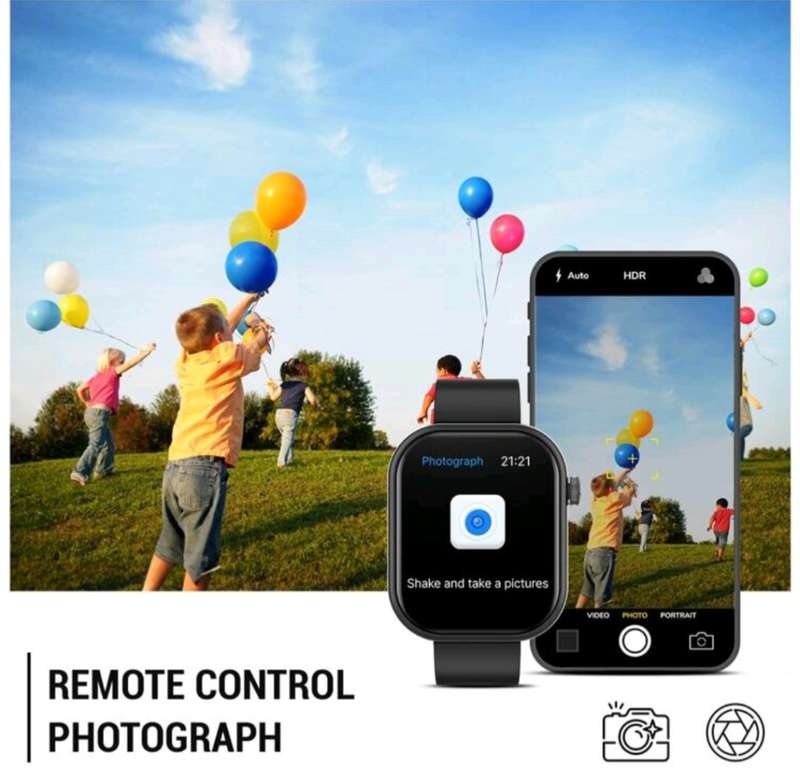 Sports Full HD Touch Screen Smart Watch (27cm Wrist Strap) Unisex