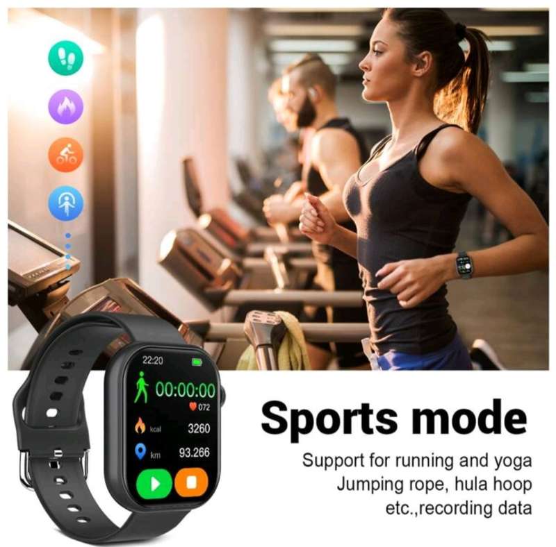 Sports Full HD Touch Screen Smart Watch (27cm Wrist Strap) Unisex