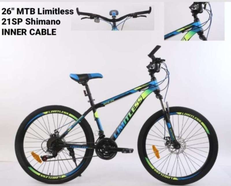 21 Speed, 26` (Rim Size) Bicycle Limitless Mountain bike