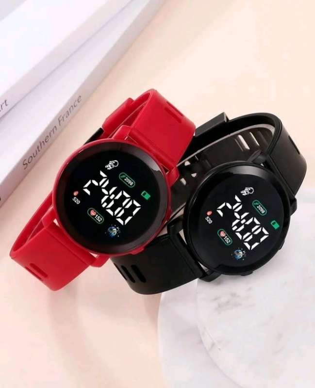 2Pc Electronic Watch Set (with Pedometer)