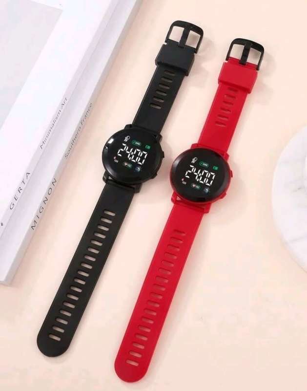 2Pc Electronic Watch Set (with Pedometer)