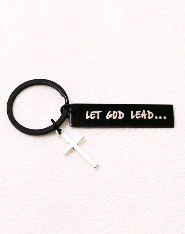 Christian Keyring - Let God Lead