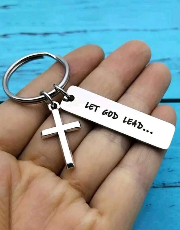 Christian Keyring - Let God Lead