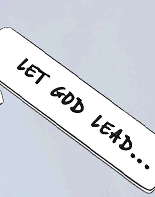 Christian Keyring - Let God Lead