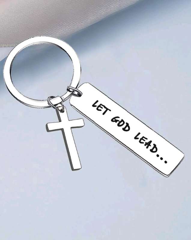 Christian Keyring - Let God Lead