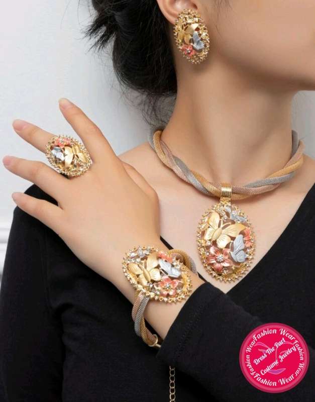 Butterfly Jewelry Set (5Pcs)