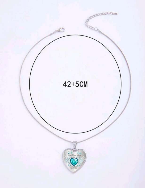 Dad`s Daughter Fashion Necklace