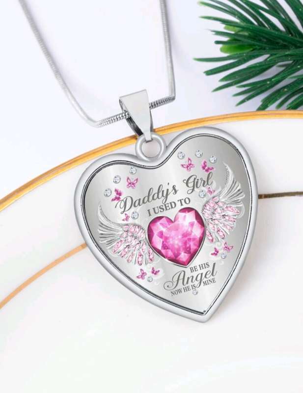 Dad`s Daughter Fashion Necklace