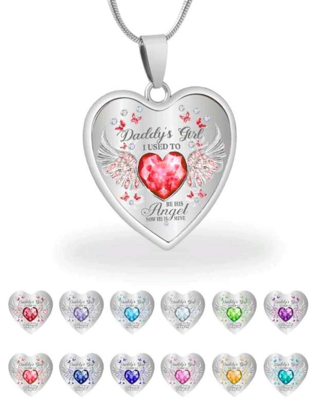 Dad`s Daughter Fashion Necklace