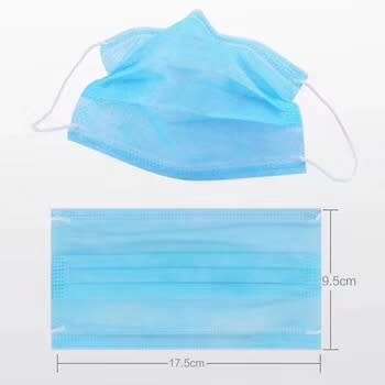 DISPOSABLE MOUTH FACE MASKS 3-PLY (MIN ORDER 50 ) CAN DELIVER UNDER LOCKDOWN (IN STOCK NOW)