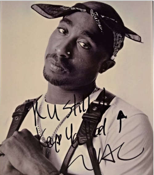 Tupac Shakur (2PAC) Signed Photograph with COA**20 year anniversary - 15 September
