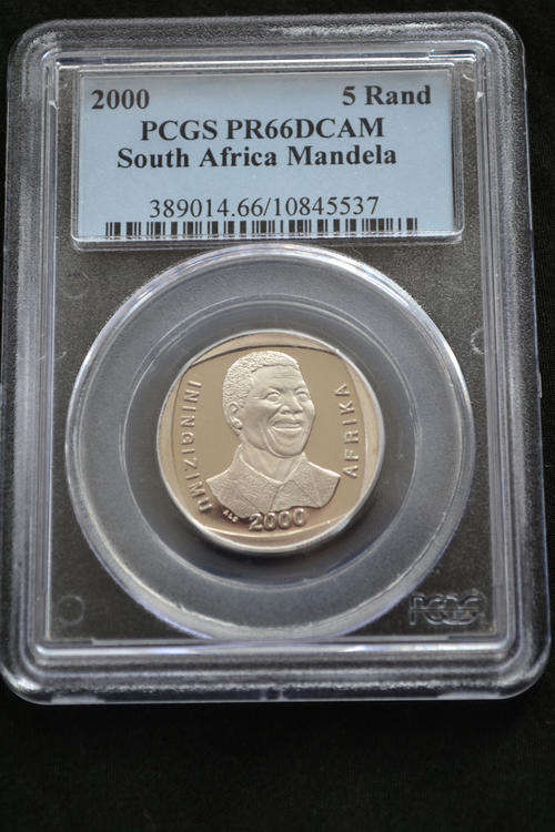 ***WOW PCGS 2000 MANDELA R5 PR66 DCAM @CRAZY R1 START***