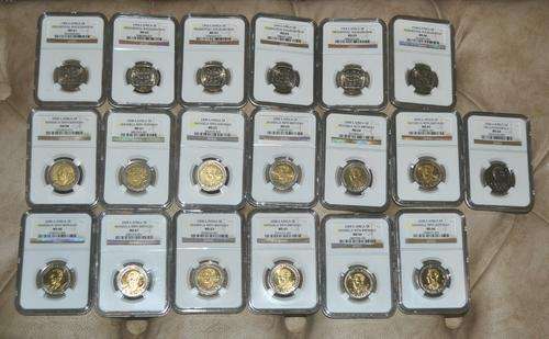 ***WOW NGC MANDELA 19 COIN COLLECTION: 1994 MS61-MS66 + 2008 MS61-MS67 & MORE***