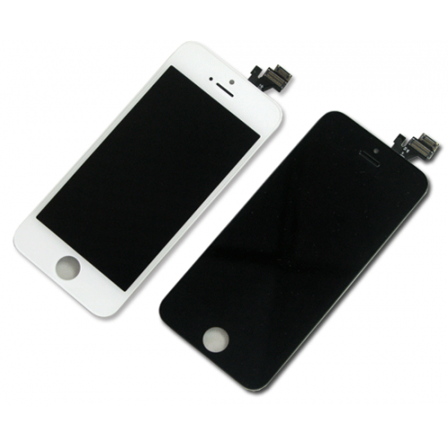 Complete iPhone 5LCD Black/White + Free Glass Screen Protector