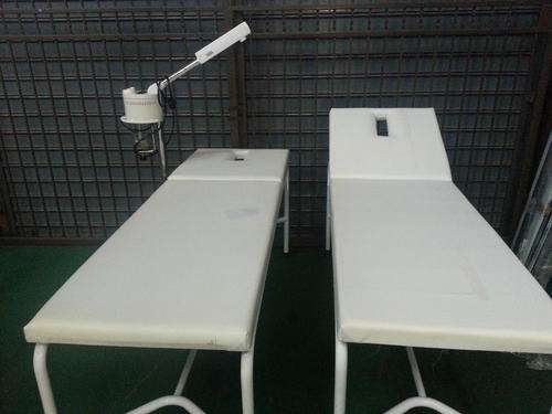 2x Massage Beds and Facial Steamer