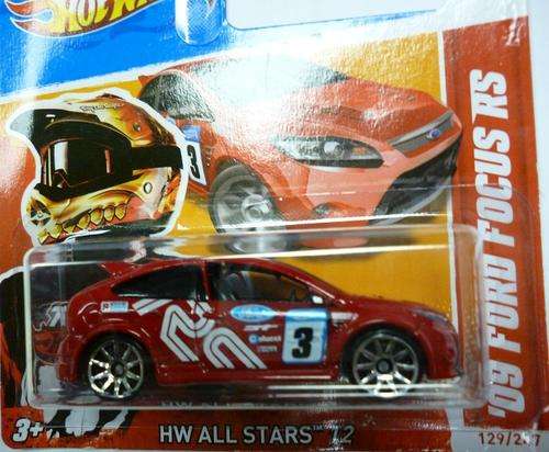 Hot Wheels (2012) 09' Ford Focus RS 1:64