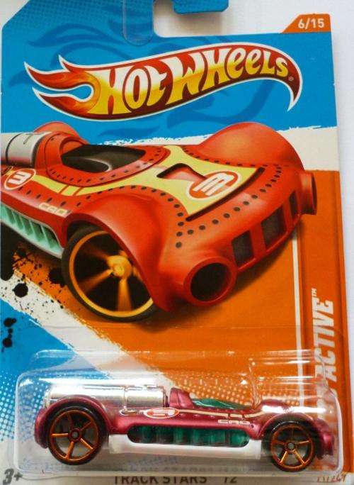 Hot Wheels 2012 Retro-Active (Red on Long card)