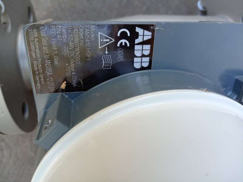 ABB FAM541-DN15 Variable Area Gas Flow Meter HART VA Master 1/2 inch