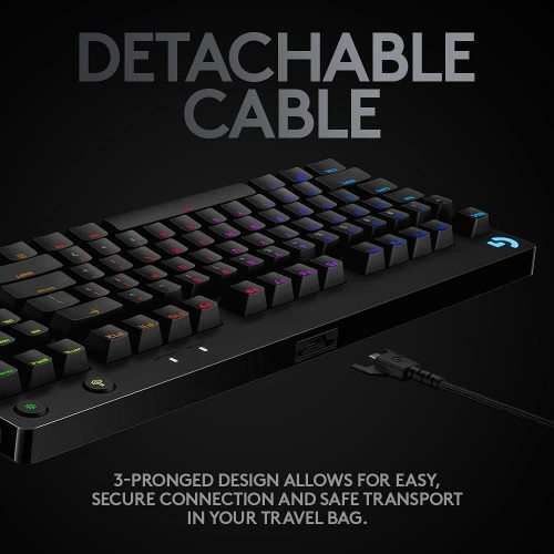 Logitech G PRO Mechanical Gaming Keyboard with GX Clicky Switches
