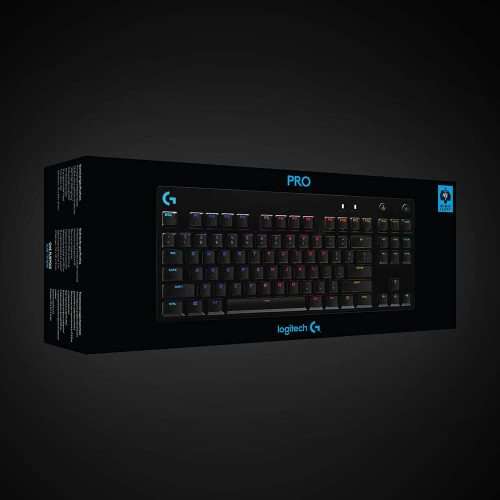 Logitech G PRO Mechanical Gaming Keyboard with GX Clicky Switches