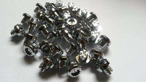 Mag wheel rivets studs chrome bolts x 100