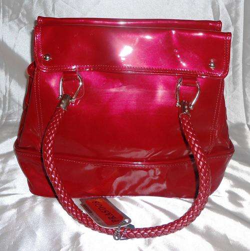Quality Ladies Handbag with Plaited Strap Detail