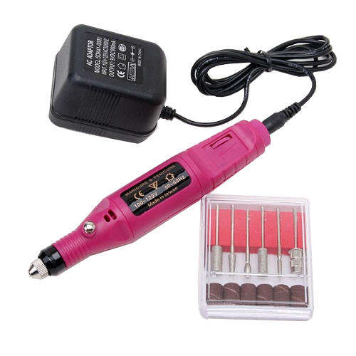 Electric Nail Art 6 Drill Carve Engraving Machine Tool