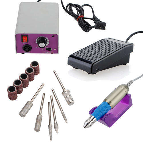 110V 220V Dual Voltage Nail Acrylic Manicure Drill Kit