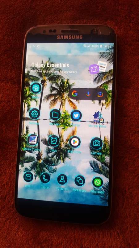 Samsung Galaxy S7 Edge Good Working Condition Plus Redmi Note 7 with Suspected Faulty LCD