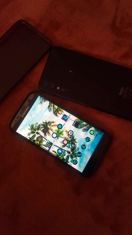 Samsung Galaxy S7 Edge Good Working Condition Plus Redmi Note 7 with Suspected Faulty LCD