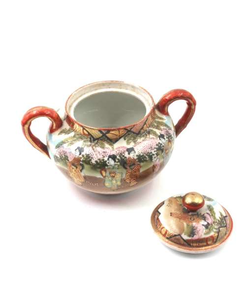 1930`s Vintage Japanese Nippon Tokusei Porcelain Tea Set