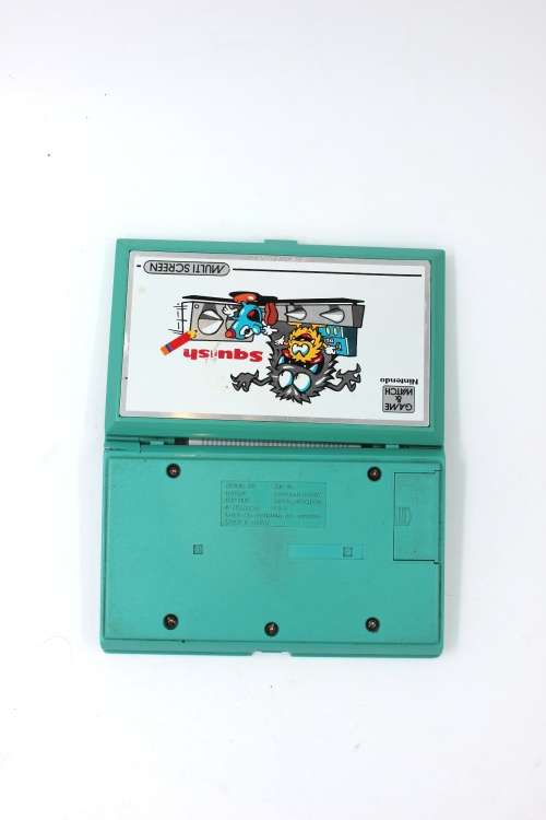 Vintage Nintendo Double Screen Game `Squish`