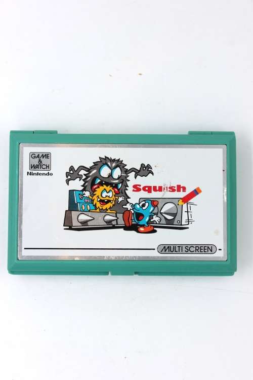 Vintage Nintendo Double Screen Game `Squish`