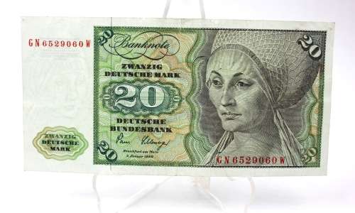 Circulated Set of 1980`s German Banknotes