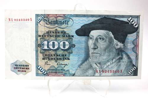 Circulated Set of 1980`s German Banknotes
