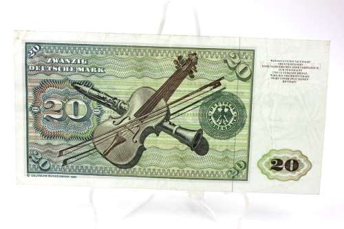 Circulated Set of 1980`s German Banknotes