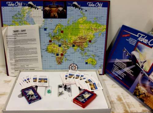 Vintage 1980`s TAKE OFF Board Game - South African Edition !