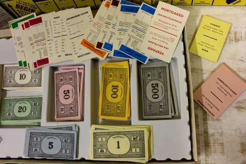 Vintage 1980`s MONOPOLY Board Game - South African Edition