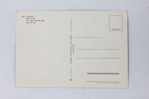 Five Original Vintage 1960`s unused Postcards of LUANDA, Angola