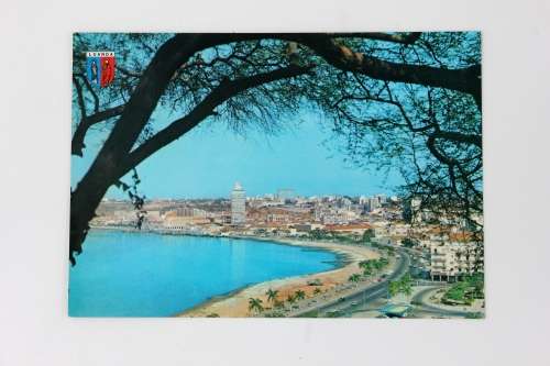 Five Original Vintage 1960`s unused Postcards of LUANDA, Angola