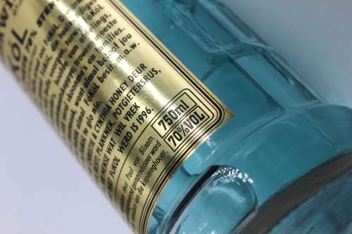Special Bottling 1990`s Vintage FOKOL Liqueur Spirit Aperitif - 70% Alk Vol