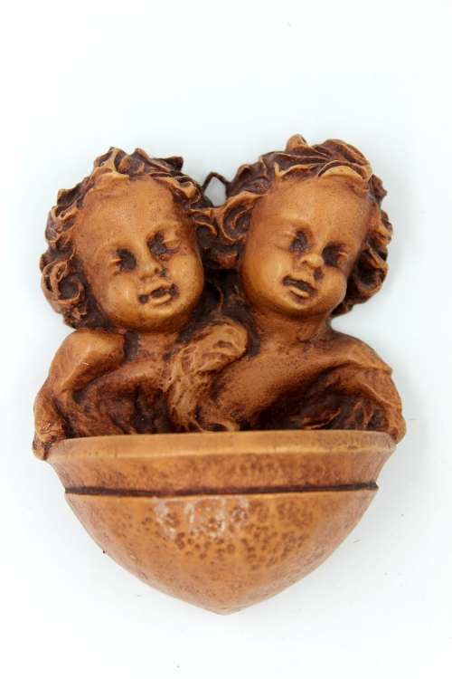 Set of Vintage Christian Angel Ornaments