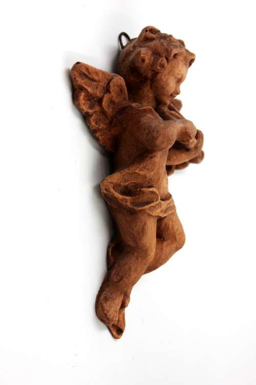 Set of Vintage Christian Angel Ornaments